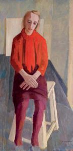 Felice Casorati, “Giubbetto rosso”, 1939. Mart, Collezione L.F., Rovereto. - Archivio BPP