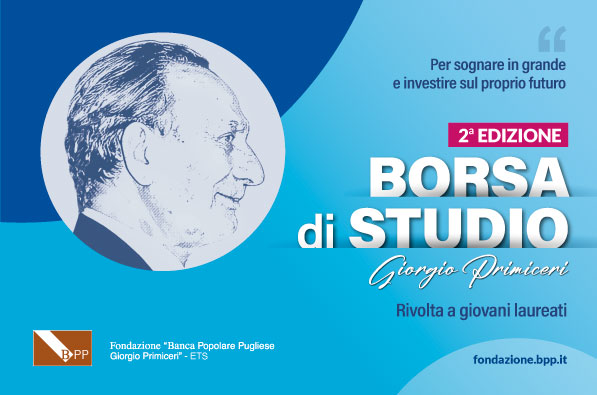 Borsa di Studio “Giorgio Primiceri” - 2° Edizione